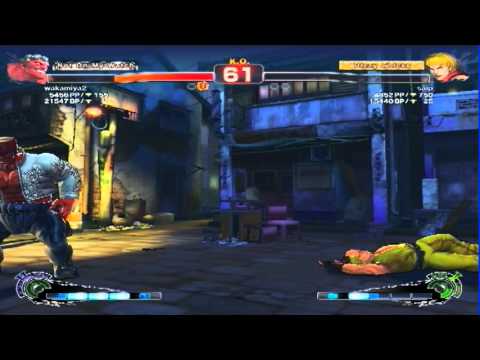 WAKAMIYA (Hakan) vs SAIP (KEN) SSF4 Arcade Edition 2012 Ranked