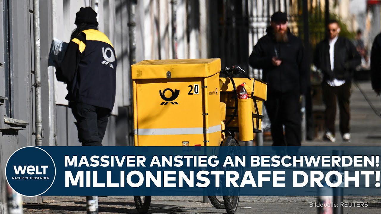 DEUTSCHE POST: Zehntausende Beschwerden! – Bundesnetzagentur droht mit Geldstrafe!