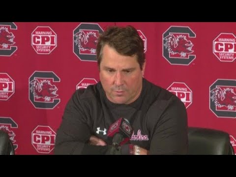 Will Muschamp On Chattanooga Win, Injury Report And Facing Clemson