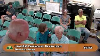 Cavendish Planning Commission 8/5/26
