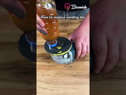 How to replace sanding disc #simple #disc #replace #trick