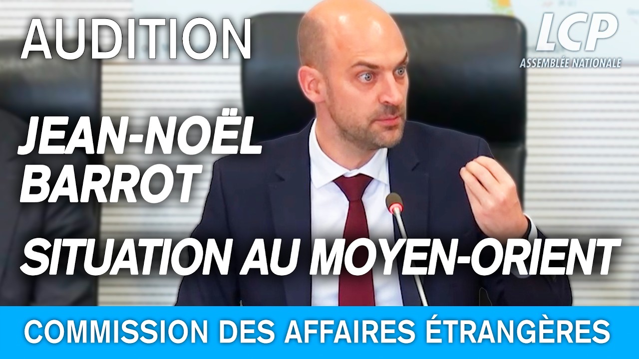 Illustration: Le ministre français face à l'engrenage du conflit au Moyen-Orient