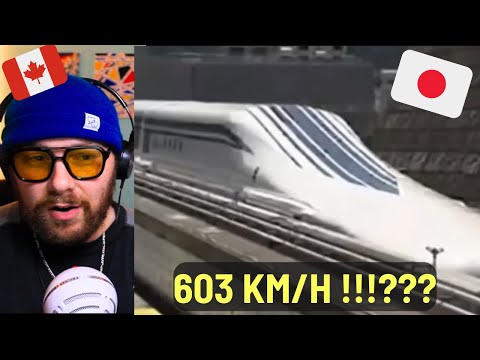 Canadian Reacts by Top 5 FAST Train Passbys - 600kph!