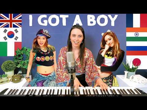 Girls' Generation 'I GOT A BOY' Multi Language Cover 🎤 1 Girl, 7 Languages (Soft Piano Ballad Ver.)