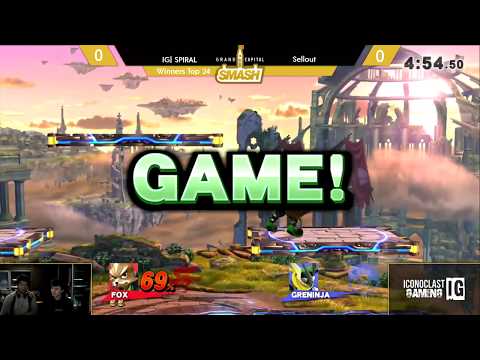 IG | SPIRAL (Greninja) vs. Sellout (Fox) - Winners Top 24 - Grand Capital Smash 7