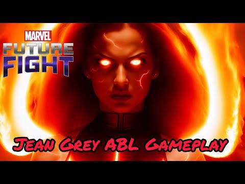 MARVEL Future Fight - Jean Grey ABL Gameplay ||  Blast Superhero Mutant (Snare)