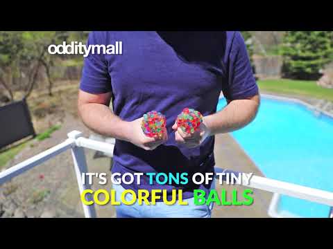 Mesh Squishy Glowing Anti-Stress Ball