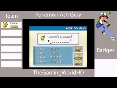 Let's Play Pokemon Ash Gray part 1 Pokemon I Choose You!