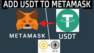 How To Add Tether USDT Wallet Address To MetaMask | Crypto Ustaad