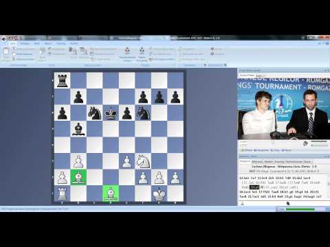 Magnus Carlsen - Dieter-Liviu Nisipeanu Medias 2011 Round 5