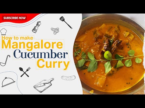 How To Make Mangalore Cucumber Curry Udupi Style | Easy Quick Recipes | Southekayi Sambar Udupi