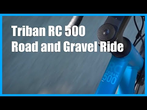 @DecathlonEN  Triban RC500 Road Bike Test Ride | Lockdown Road and Gravel Ride | Cycling Couple
