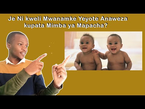 Njia Mbili rahisi za Kupata Mimba ya Mapacha kwa Mwanamke Yeyote? | Mimba ya Mapacha!.