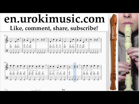 How to Play Recorder (G.) Marshmello & Anne-Marie - FRIENDS Tabs um-i-rn352
