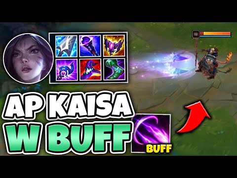 NEW AP KAI'SA BUFF MAKES HER A ONE SHOTTING SNIPER MACHINE - League of Legends