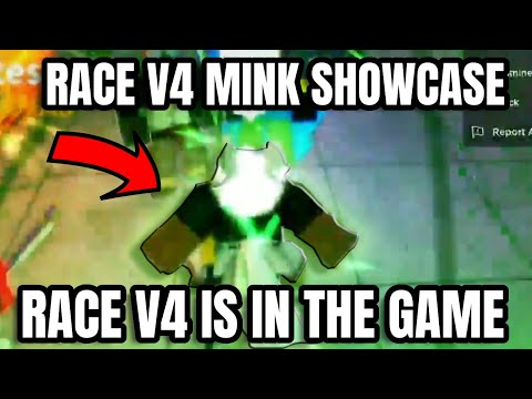 MINK V4 SHOWCASE | Super Op Ability (Blox fruits)
