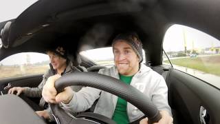 Danny MacAskill and Conti athletes go for driver safety training at Contidrom