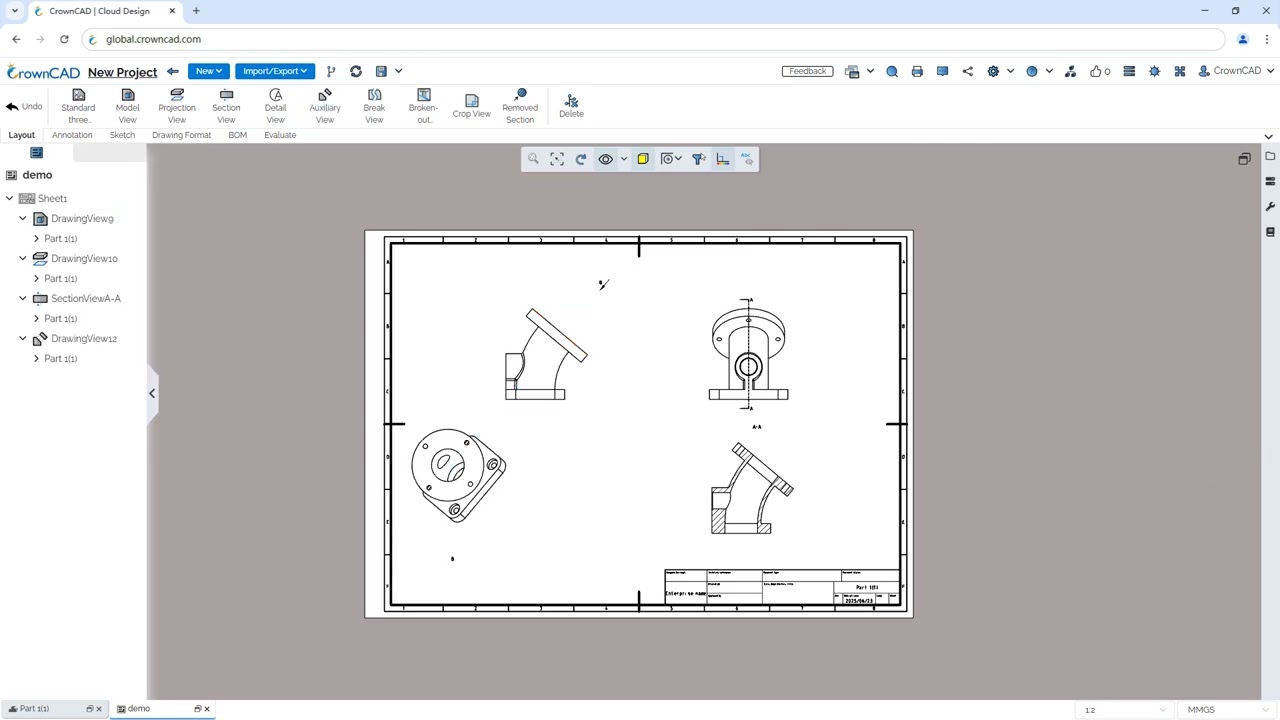 CrownCAD | Tips and Tricks |  Drawing