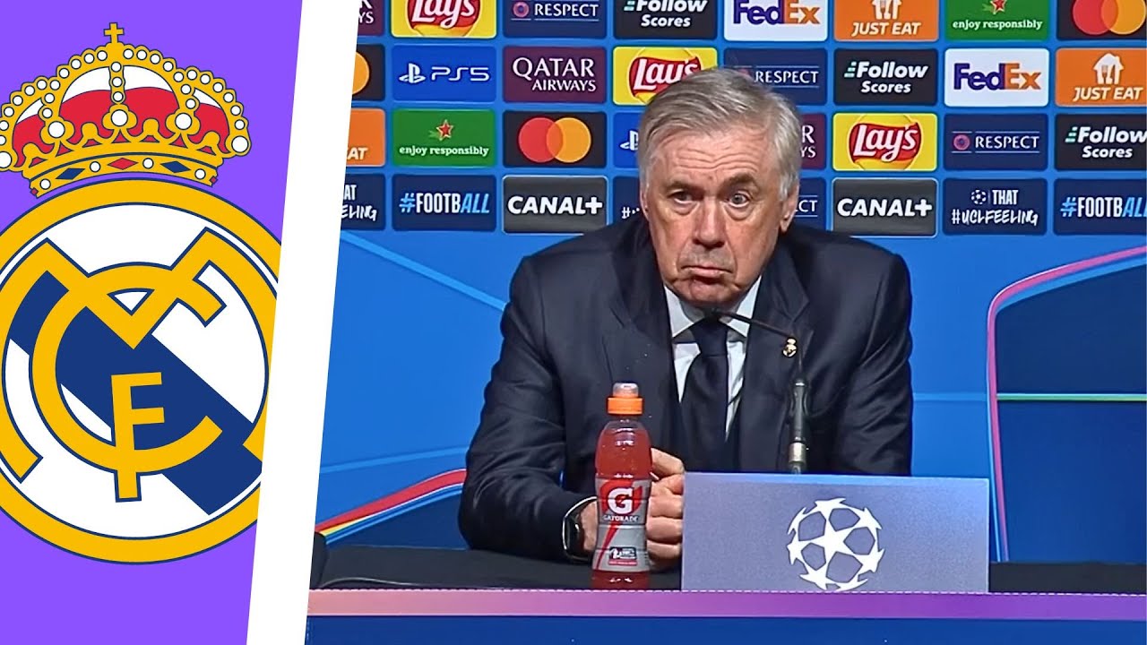 La reacción de Carlo Ancelotti tras la victoria del Real Madrid vs Brest | Champions League