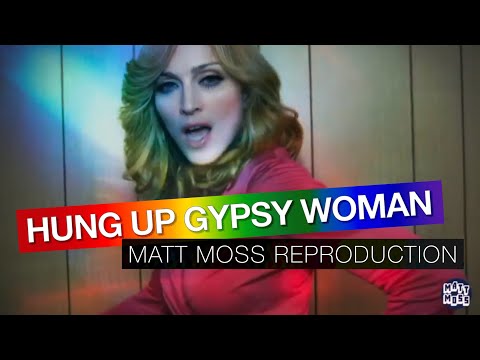 Madonna vs Crystal Waters - Hung Up Gypsy Woman (Video)
