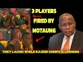 KAIZER CHIEFS FIRED 3 PLAYERS AFTER  LAUGHING WHILE CHIEFS LOST AGAINST MILFORD