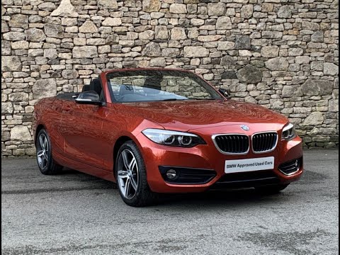 BMW 2 SERIES 218i Sport Convertible - SE18VWK