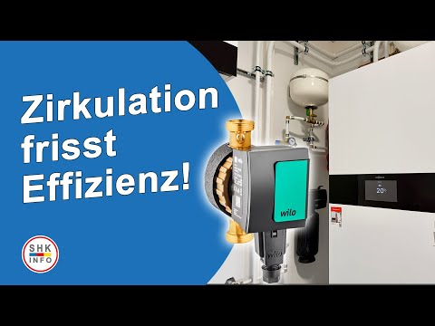 Why the circulation line stresses a heat pump