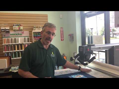 How to Load Bernina Q-series Long Arm