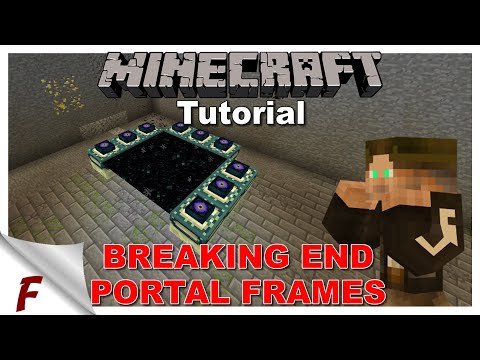 How To Destroy End Portal Frame