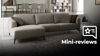 Divano componibile con chaise longue Abbey