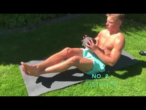 Workout for ABS - 5 exercises