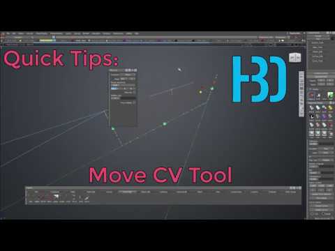 Alias Quick Tips: Move CV tool