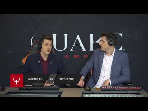 Virtus pro vs Myztro EU QUAKE 2v2 OPEN Dreamhack Tours 2018 DAY 1