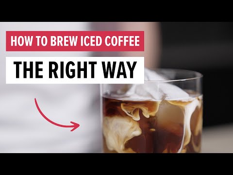 How To Brew ICED COFFEE The Right Way