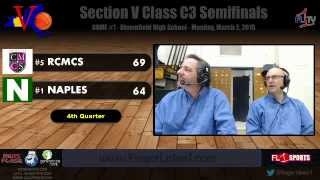 preview picture of video 'Sec. V Class C3 Semifinals (Naples vs RCMCS & Lyons vs. Wheatland-Chili) .::. 3/2/15 on FL1 Sports'