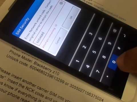 Como Desbloquear Blackberry Blackberry Codigo De Desbloqueo Unlockunit