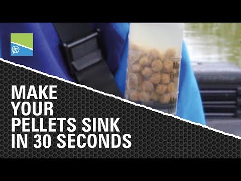 How to make your pellets sink in 30 seconds - Match Fishing