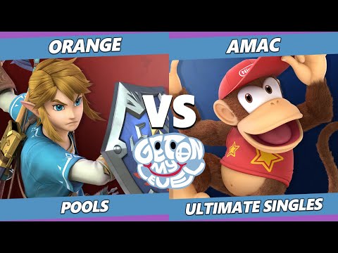 GOML 2022 - Orange (Link) Vs. aMac (Diddy Kong) SSBU Ultimate Tournament