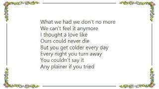 Crystal Gayle - Your Old Cold Shoulder Lyrics