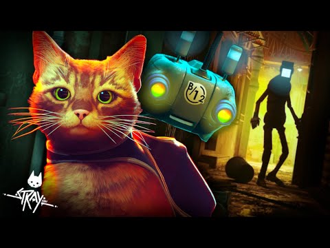 A Stray Cat Lost in a Cyberpunk City || STRAY #1 (Playthrough)