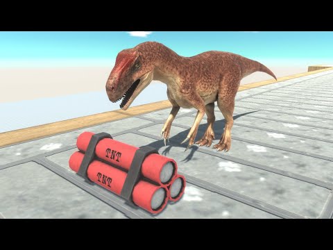 ANIMALS vs TNT - Animal Revolt Battle Simulator