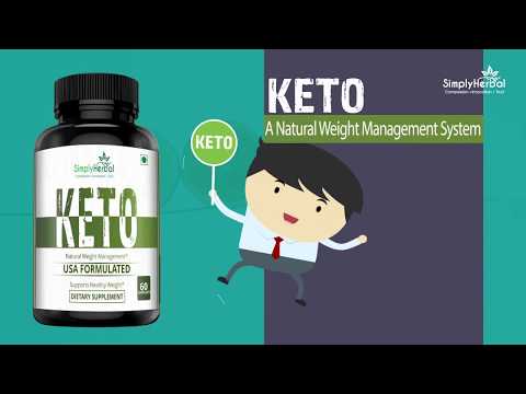 Simply herbal keto-diet supplements, capsules, packaging siz...