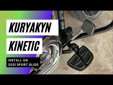 Kuryakyn Kinetic Mini Floorboard Install on a 2021 Harley Davidson Sport Glide