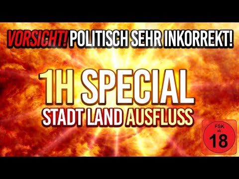 1H SPECIAL: Bauchmuskeltraining durch LACHFLASH! 💀 HWSQ #032 ★ STADT LAND FLUSS