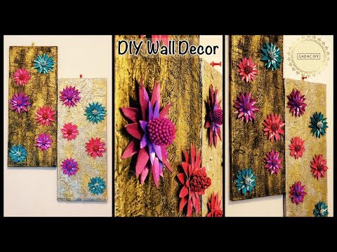 Home decorating ideas| gadac diy| Craft ideas for home decor| Wall hanging craft ideas easy| Diwali Video