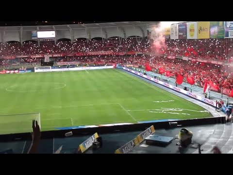 "EL AGUANTE ES LO PRIMERO QUE APRENDÃ  (AMERICA 1 VS pereira1) (4/9/2016)" Barra: Baron Rojo Sur • Club: América de Cáli