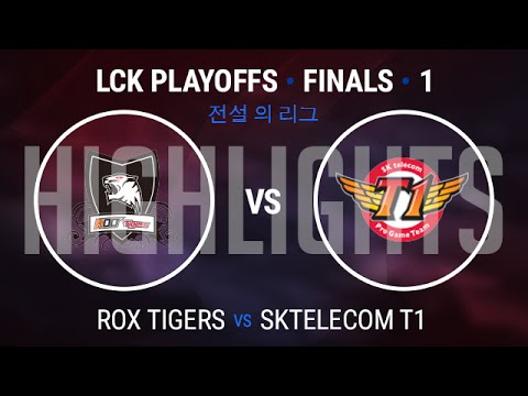 SKTelecom T1 vs ROX Tigers Game 1 Highlights Final - LCK Spring Split Playoffs 2016 - SKT vs ROX G1