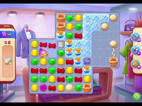 HomeScapes Level 8045 no boosters (13 moves)