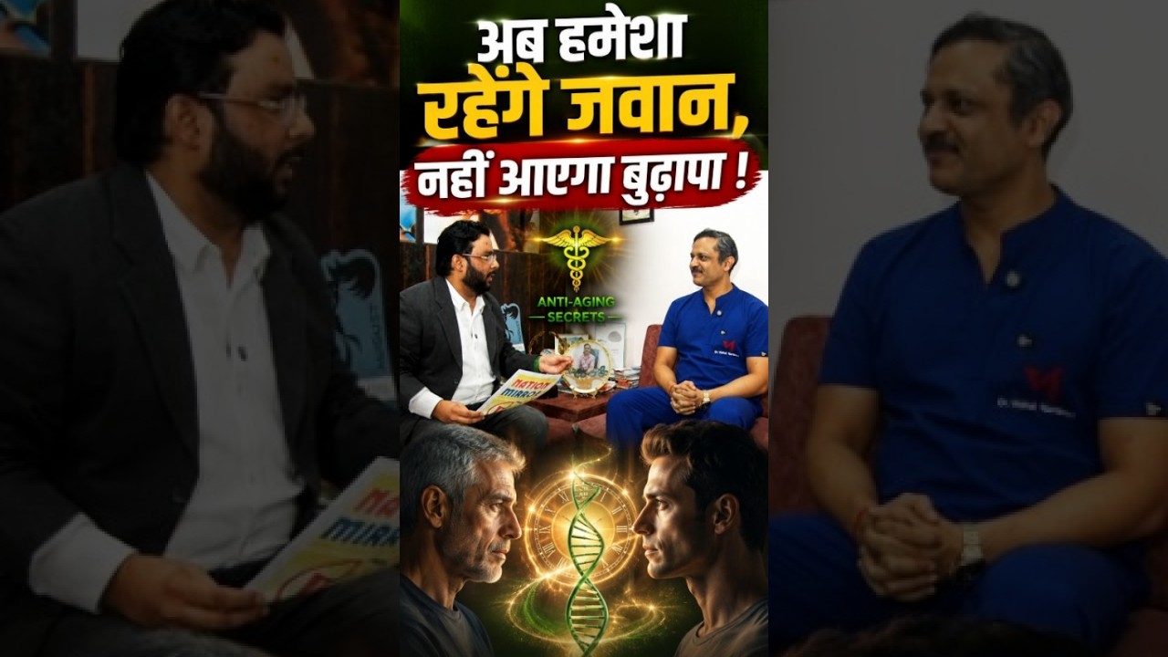 अब हमेशा रहेंगे जवान, नहीं आएगा बुढ़ापा ! | Dr. Vishal Rampuri ने बताए हमेशा Young दिखने के तरीके