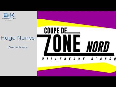 Hugo Nunes Grappling Coupe Zone Nord CFJJB- Demi Finale